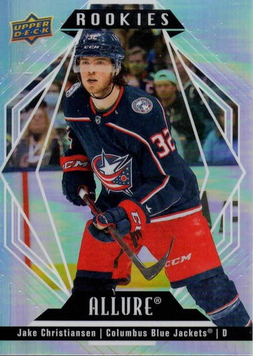 #106 Jake Christiansen - Columbus Blue Jackets - 2022-23 Upper Deck Allure Hockey