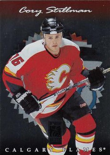 #106 Cory Stillman - Calgary Flames - 1996-97 Donruss Elite Hockey