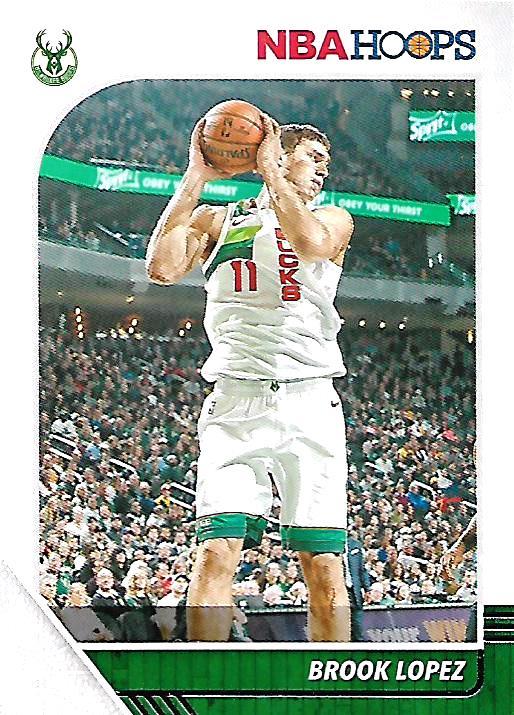 #106 Brook Lopez - Milwaukee Bucks - 2019-20 Hoops Basketball