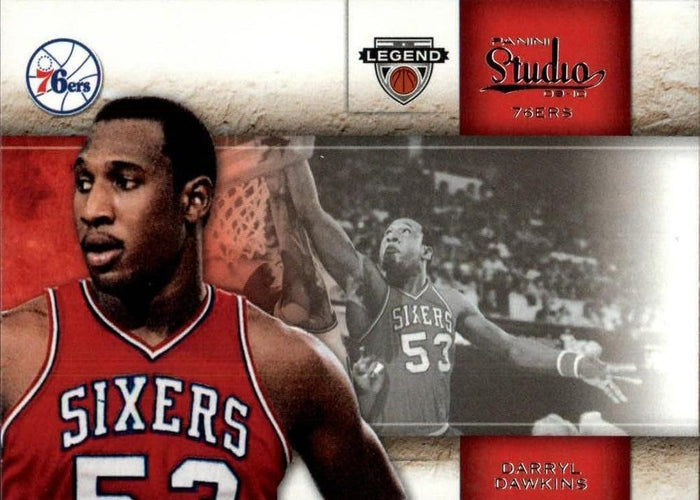 #106 Darryl Dawkins - Philadelphia 76ers - 2009-10 Panini Studio Basketball