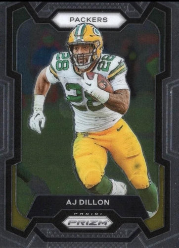 #106 AJ Dillon - Green Bay Packers - 2023 Panini Prizm Football