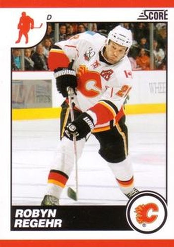 #106 Robyn Regehr - Calgary Flames - 2010-11 Score Hockey
