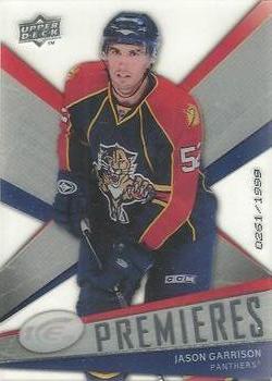 #106 Jason Garrison - Florida Panthers - 2008-09 Upper Deck Ice Hockey