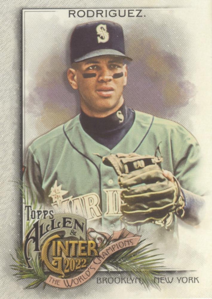 #106 Alex Rodriguez - Seattle Mariners - 2022 Topps Allen & Ginter Baseball
