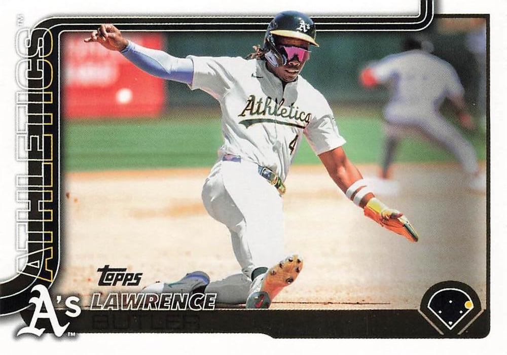 #106 Lawrence Butler - Athletics - 2025 Topps Baseball