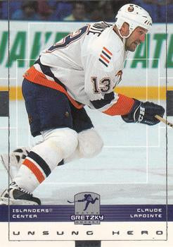 #106 Claude Lapointe - New York Islanders - 1999-00 Upper Deck Wayne Gretzky Hockey