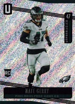 #106 Nate Gerry - Philadelphia Eagles - 2019 Panini Unparalleled Football