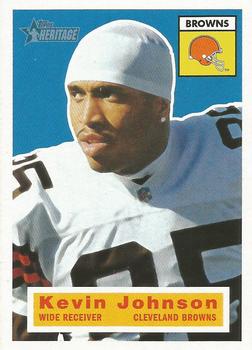 #106 Kevin Johnson - Cleveland Browns - 2001 Topps Heritage Football