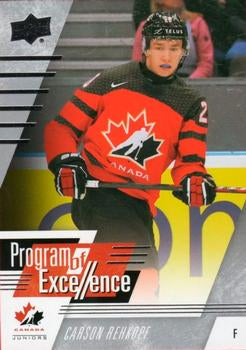 #106 Carson Rehkopf - Canada - 2024 Upper Deck Team Canada Juniors Hockey
