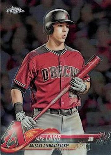 #106 Jake Lamb - Arizona Diamondbacks - 2018 Topps Chrome Baseball