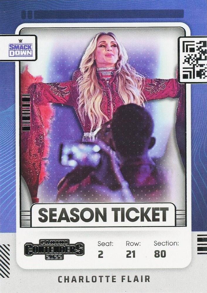 #106 Charlotte Flair - 2022 Panini Chronicles WWE Wrestling
