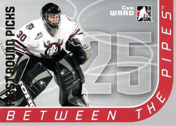 #106 Cam Ward - Carolina Hurricanes - 2006-07 In The Game Between The Pipes Hockey