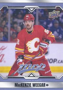 #106 MacKenzie Weegar - Calgary Flames - 2024-25 Upper Deck MVP Hockey