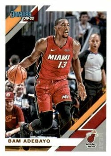 #106 Bam Adebayo - Miami Heat - 2019-20 Donruss Basketball