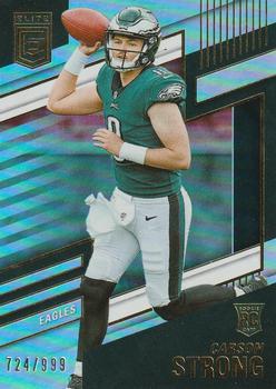 #106 Carson Strong - Philadelphia Eagles - 2022 Donruss Elite Football
