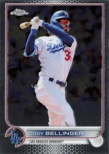 #106 Cody Bellinger - Los Angeles Dodgers - 2022 Topps Chrome Baseball