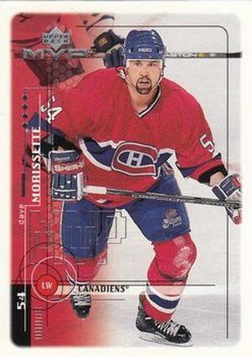 #106 Dave Morissette - Montreal Canadiens - 1998-99 Upper Deck MVP Hockey