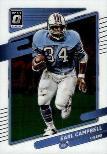 #106 Earl Campbell - Houston Oilers - 2021 Donruss Optic Football