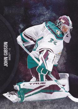 #106 John Gibson - Anaheim Ducks - 2021-22 Skybox Metal Universe Hockey