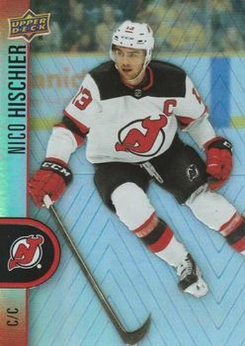 #106 Nico Hischier - New Jersey Devils - 2022-23 Upper Deck Tim Hortons Hockey
