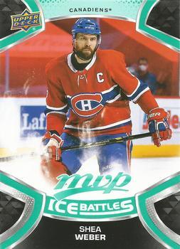 #106 Shea Weber - Montreal Canadiens - 2021-22 Upper Deck MVP - Ice Battles Hockey