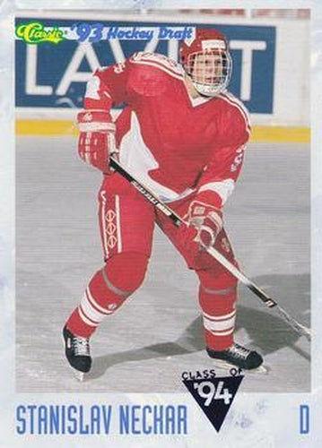 #106 Stanislav Neckar - Czechoslovakia - 1993 Classic '93 Hockey Draft Hockey
