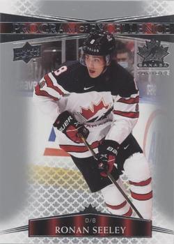 #106 Ronan Seeley - Canada - 2022-23 Upper Deck Team Canada Juniors Hockey