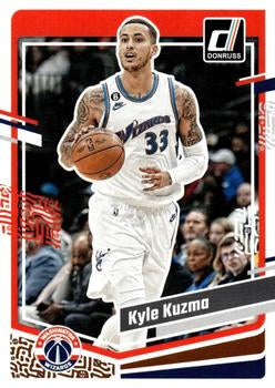#106 Kyle Kuzma - Washington Wizards - 2023-24 Donruss Basketball