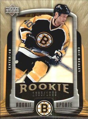 #106 Eric Healey - Boston Bruins - 2005-06 Upper Deck Rookie Update Hockey