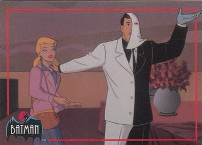 #106 Grace and Two-Face - 1993 Topps Batman The Animated Series