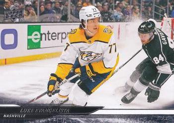 #106 Luke Evangelista - Nashville Predators - 2024-25 Upper Deck Hockey