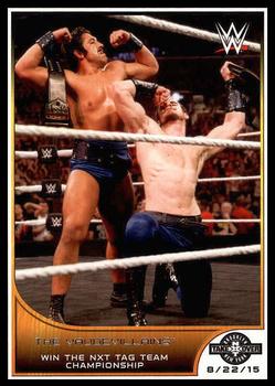 #106 The Vaudevillains - 2016 Topps WWE Road to Wrestlemania Wrestling