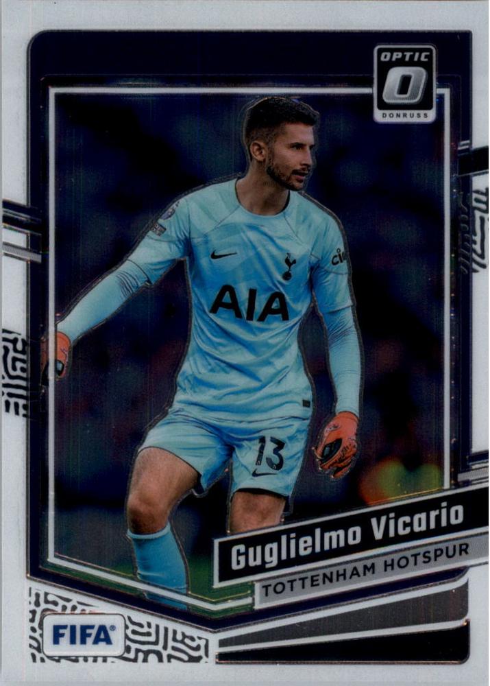 #106 Guglielmo Vicario - Tottenham Hotspur - 2023-24 Donruss - Optic Soccer