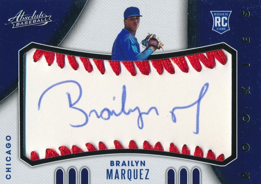 #106 Brailyn Marquez - Chicago Cubs - 2021 Panini Absolute Baseball