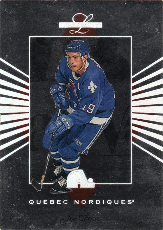 #106 Joe Sakic - Quebec Nordiques - 1994-95 Leaf Limited Hockey