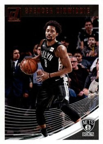 #106 Spencer Dinwiddie - Brooklyn Nets - 2018-19 Donruss Basketball