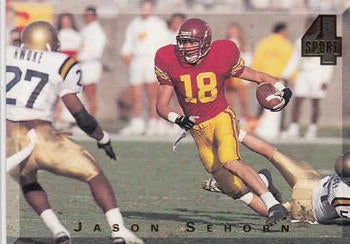 #106 Jason Sehorn - USC Trojans / New York Giants - 1994 Classic Four Sport