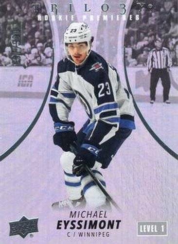 #106 Michael Eyssimont - Winnipeg Jets - 2022-23 Upper Deck Trilogy Hockey