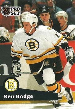 #3 - Ken Hodge - Boston Bruins - 1991-92 Pro Set French Hockey