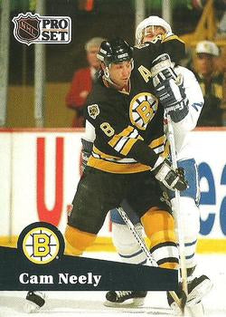 #5 - Cam Neely - Boston Bruins - 1991-92 Pro Set French Hockey