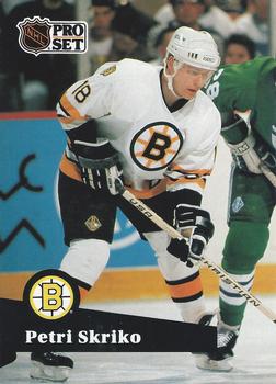 #8 - Petri Skriko - Boston Bruins - 1991-92 Pro Set French Hockey