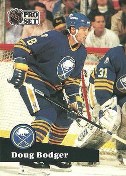 #19 - Doug Bodger - Buffalo Sabres - 1991-92 Pro Set French Hockey