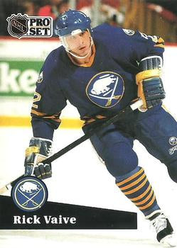 #26 - Rick Vaive - Buffalo Sabres - 1991-92 Pro Set French Hockey