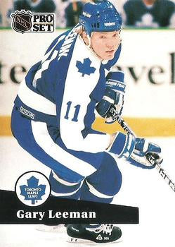 #231 - Gary Leeman - Toronto Maple Leafs - 1991-92 Pro Set French Hockey