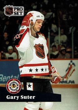 #276 - Gary Suter - Calgary Flames - 1991-92 Pro Set French Hockey
