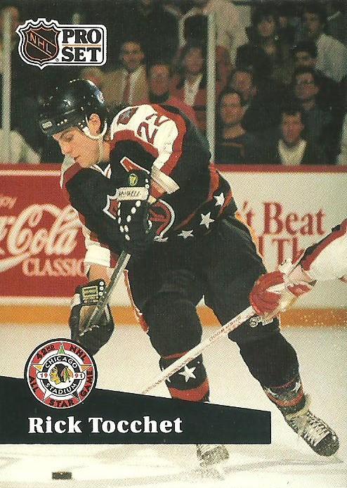 #311 - Rick Tocchet - Philadelphia Flyers - 1991-92 Pro Set French Hockey