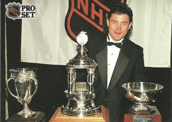 #321 - Ed Belfour - Chicago Blackhawks - 1991-92 Pro Set French Hockey