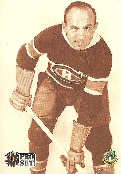 #336 - Howie Morenz - Montreal Canadiens - 1991-92 Pro Set French Hockey