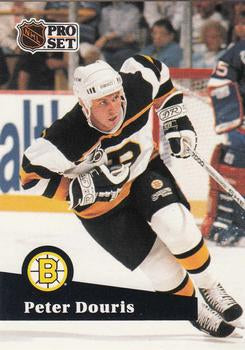 #347 - Peter Douris - Boston Bruins - 1991-92 Pro Set French Hockey