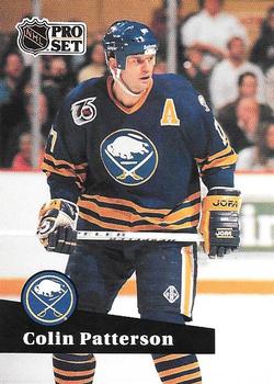 #356 - Colin Patterson - Buffalo Sabres - 1991-92 Pro Set French Hockey